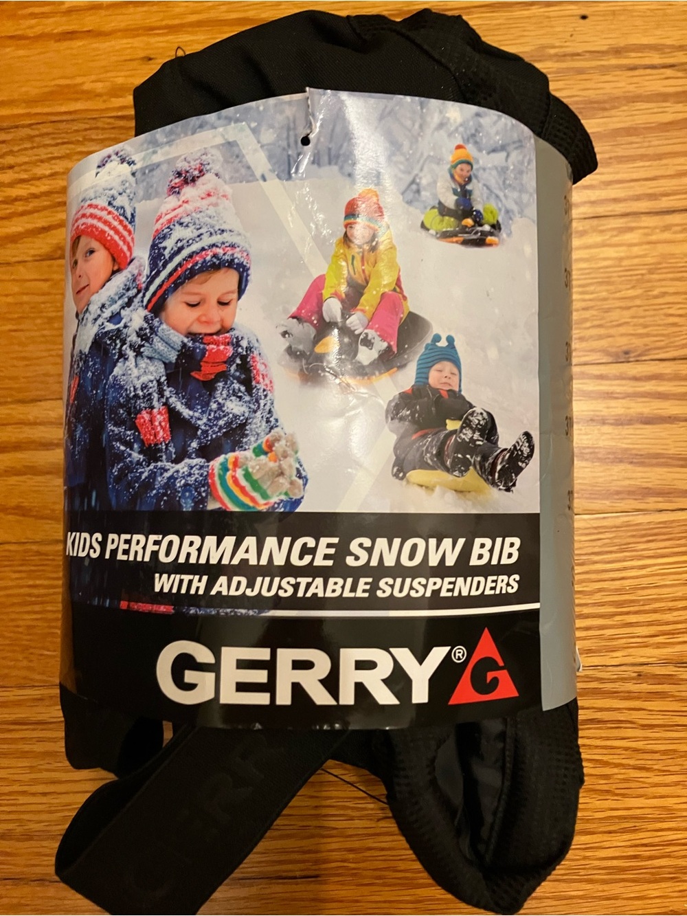 Gerry Weber Kids Black Snow Bib with Adjustable Suspenders
